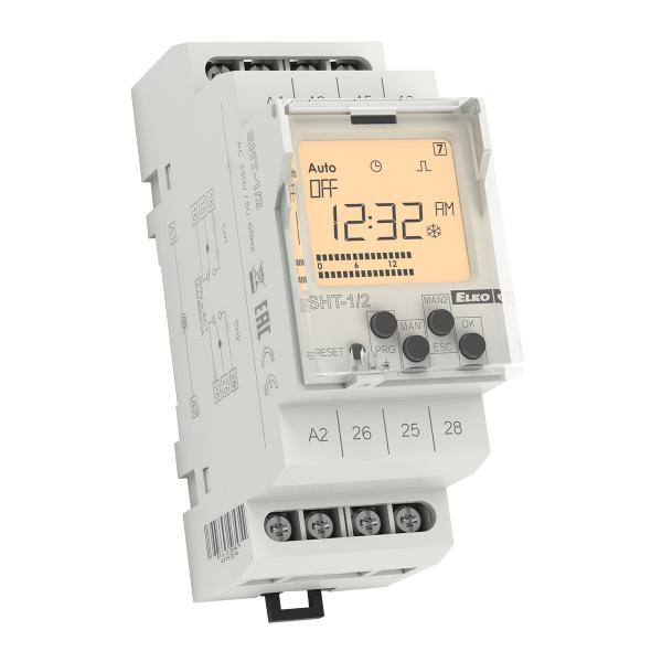 Недельный таймер SHT-1/2/UNI AC/DC 12-240V ELKOep
