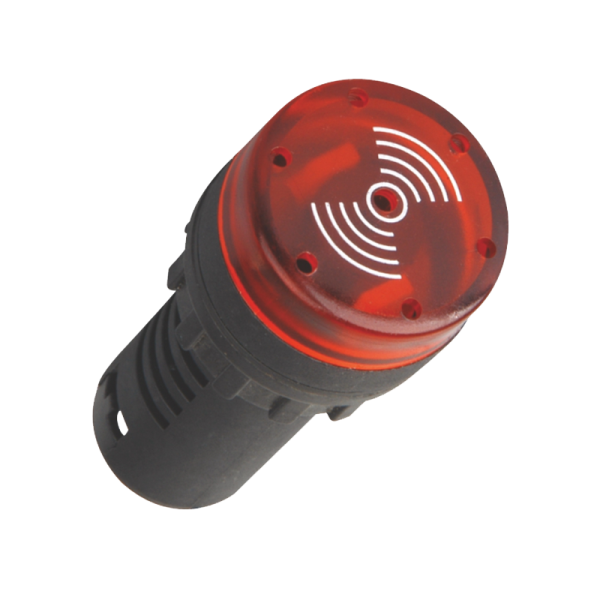 Звуковий сигналізатор AD22-22M/R червоний Ø22 AC/DC 230В TOSUNLux