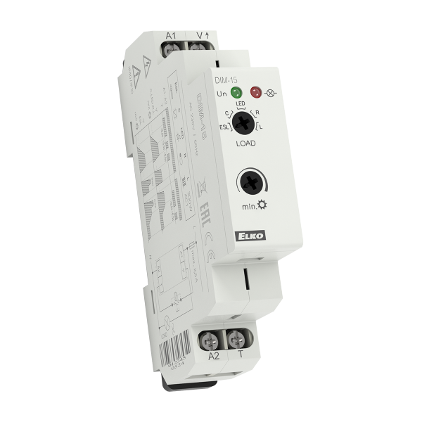 Світлорегулятор DIM-15/230V AC для LED ламп і регульованих економічних ламп ELKOep