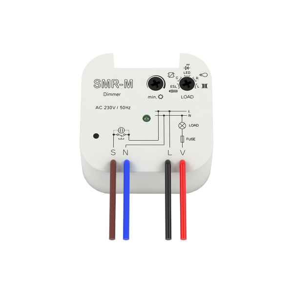 Світлорегулятор SMR-M/230V AC для LED ламп і регульованих економічних ламп ELKOep