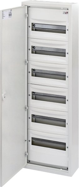 Щит металлический WRP12-6 6х12 модулей 72 модуля IP30 навесной (1101380) ETI