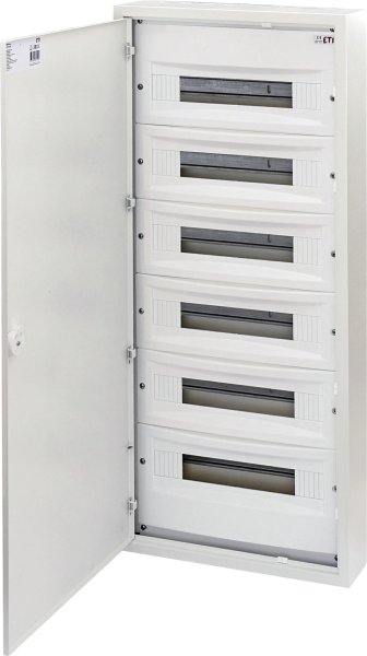 Щит металлический WRP18-6 6х18 модулей 108 модулей IP30 навесной (1101386) ETI