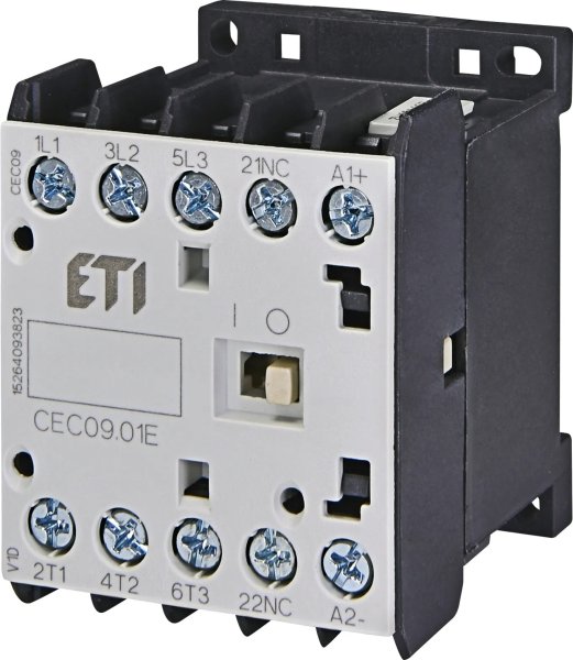 Контактор миниатюрный CEC 09.01-230V-50/60Hz (9A; 4kW; AC3) 4641072 ETI