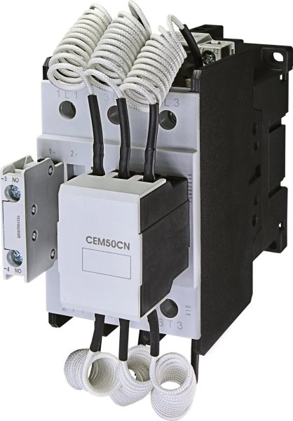 Контактор CEM 50CN.10 (40/45кВАр-400/440V) (4648140) ETI