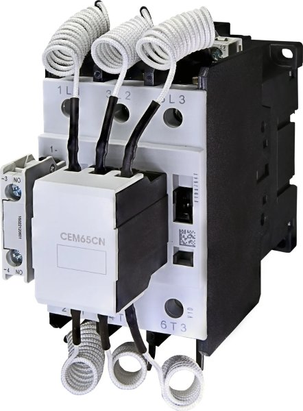 Контактор CEM 65CN.10 (50/60кВАр-400/440V) (4649140) ETI
