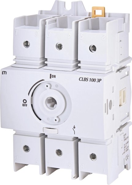 Вимикач навантаження CLBS 100 3P (без рукоятки, 100A, "1-0") 4661405 ETI