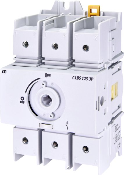 Вимикач навантаження CLBS 125 3P (без рукоятки, 125A, "1-0") 4661406 ETI