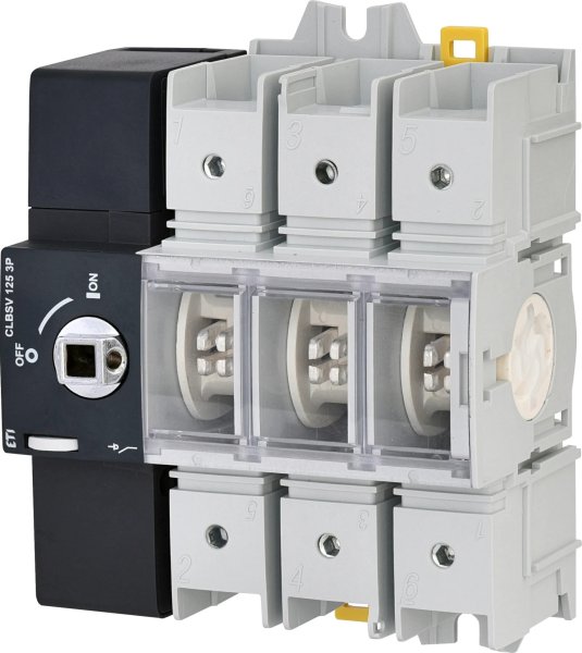 Выключатель нагрузки CLBSV 125 3P (без рукоятки, 125A, "1-0") 4661881 ETI