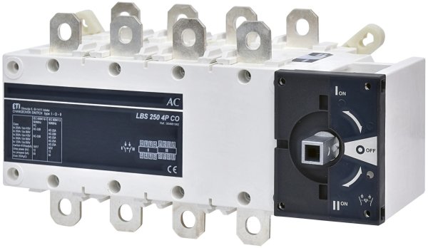 Перемикач навантаження LBS CO 4P 400 ("1-0-2", 400А) 4661563 ETI