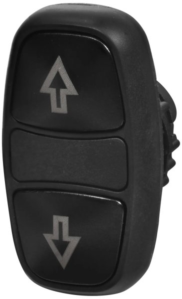 Кнопка-модуль сдвоенная NSE-PB2/CC-FR ("^/v", черная) 4774037 ETI