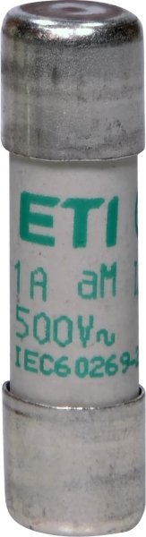 Запобіжник CH10x38 aM 1A 500V (2652010) ETI