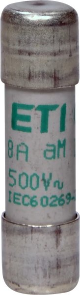 Предохранитель CH10x38 aM 8A 500V (2652014) ETI