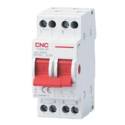 Перемикач навантаження трипозиційний YCBZ-63 2P 63A 1-0-2 240/415V CNC