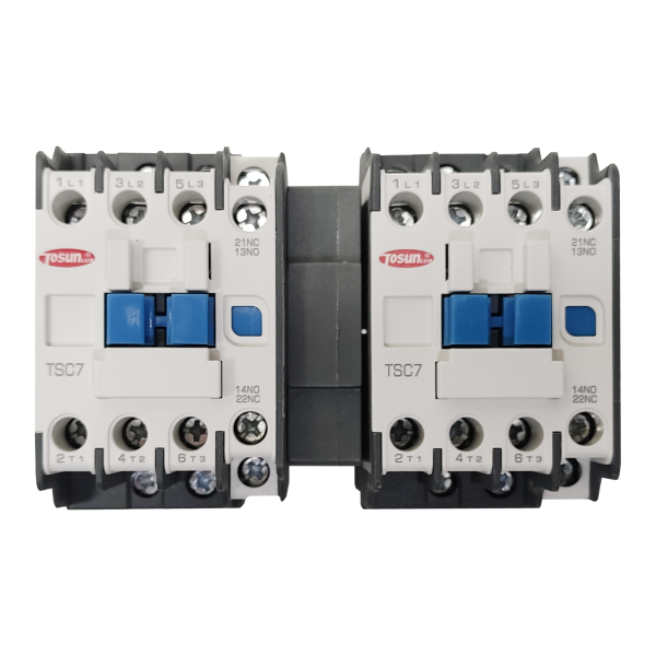 Контактор электромагнитный реверсивный TSC7-18 18A 3P+NO+NC катушка AC415V TOSUNLux