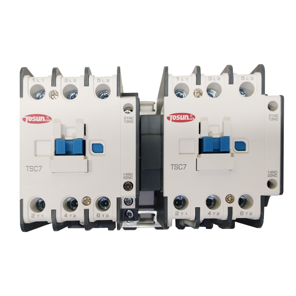 Контактор електромагнітний реверсивний TSC7-65 65A 3P+NO+NC котушка AC415V TOSUNLux