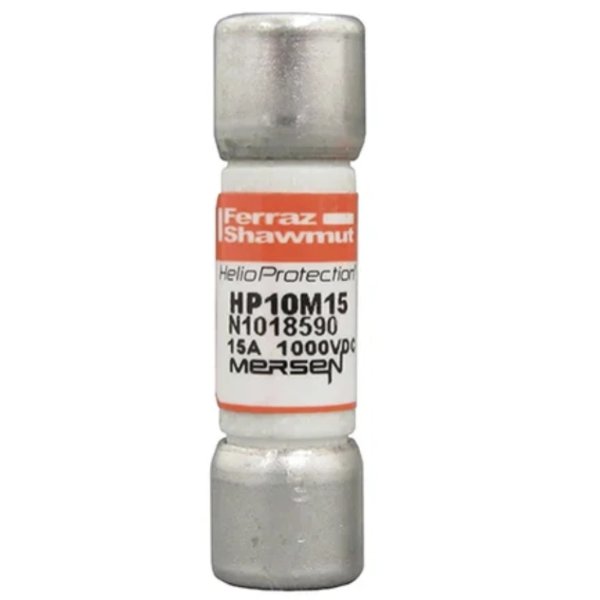 HP10M15 Запобіжник 10x38mm, In 15A, PV, 1000B DC (N1018590) MERSEN