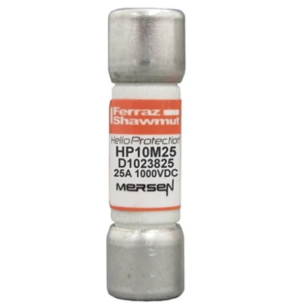 HP10M25 Запобіжник 10x38mm, In 25A, PV, 1000V DC MERSEN