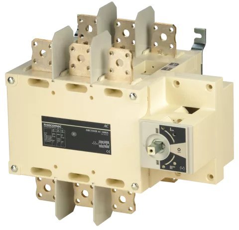 41AC3080 Переключатель нагрузки SIRCOVER 3x800А (I-0-II) Socomec