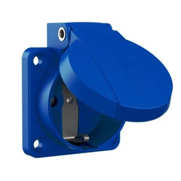 Розетка врізна 112R Schuko 2P 16А 220-250B IP44 ElectrO