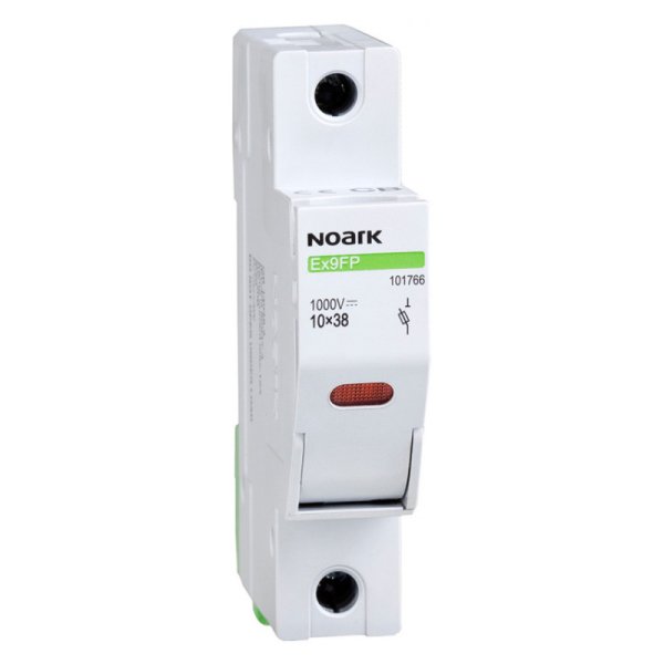 Держатель-разъединитель Ex9FP 10х38 1P 30A 1000V DC с индикатором 101766 Noark