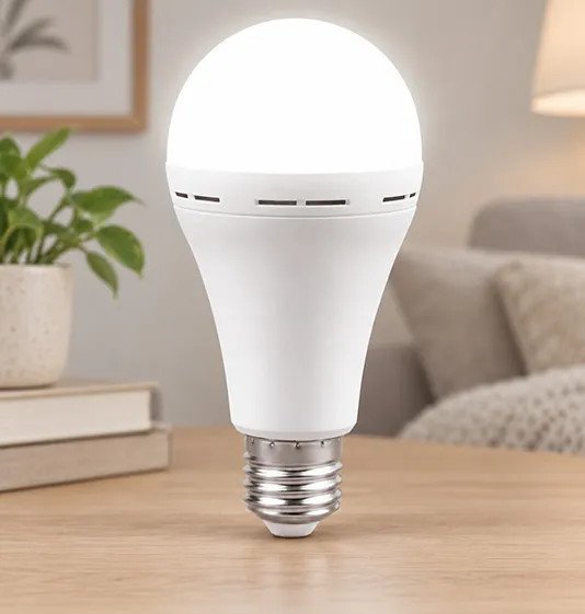 Лампа акумуляторна Е27 LED Inteligent АС9W DC3W 1200 6400K 000060469