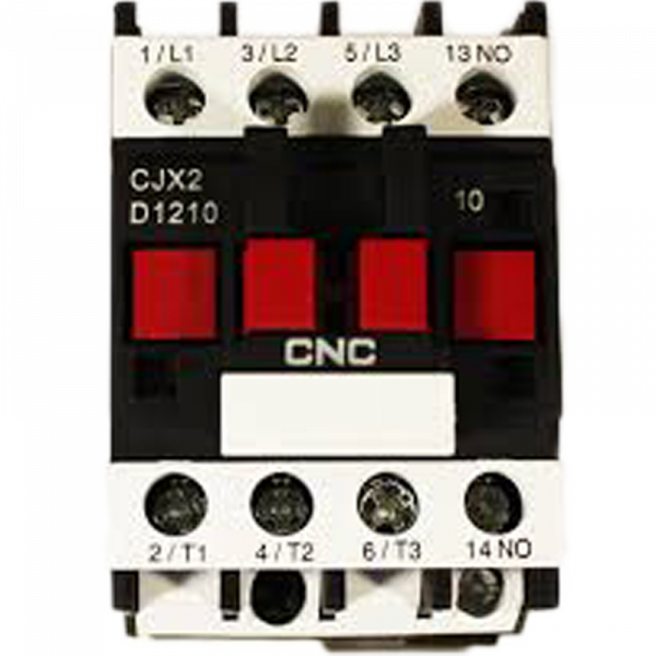 Пускатель электромагнитный CJX2-1210, 12A, АС3, катушка 36В, 1NO, 5,5кВт, CNC