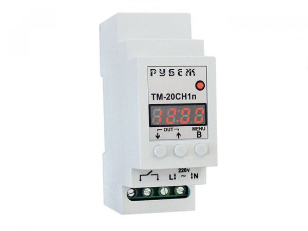 Таймер ТМ-20СН1п, 20A, РУБЕЖ