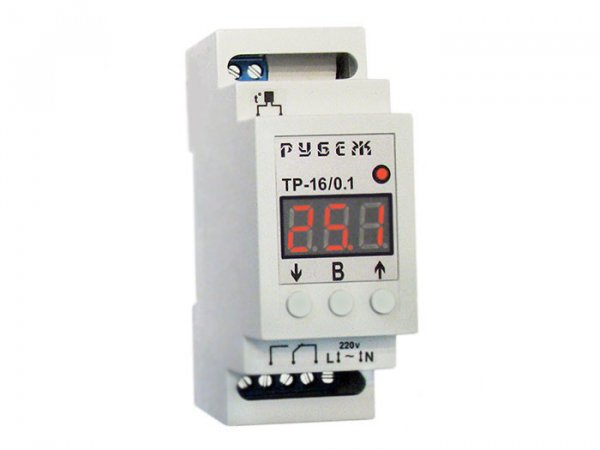 Терморегулятор ТР-16.01, 16A, РУБІЖ