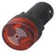 Зуммер - звуковой и Светосигнальный индикатор AD22R красный LED 24В АС Electro