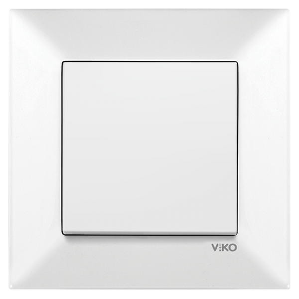 Вимикач VIKO Meridian Білий (90970001-WH)