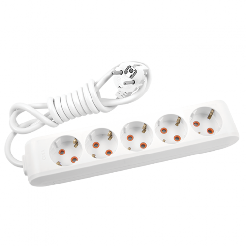 Удлинитель на 5 гнезд с заземлением 3м Multi-Let (90114503)