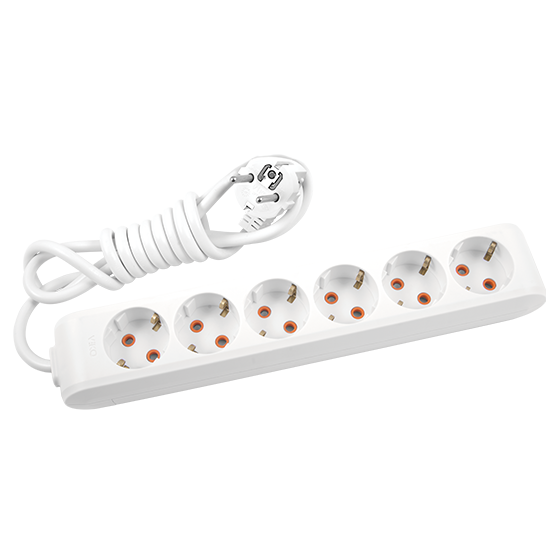 Удлинитель на 6 гнезд с заземлением 3м Multi-Let (90114603)
