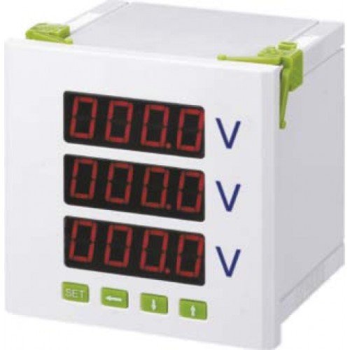 Вольтметр цифровой YC-7K3-3U, 72*72, 1,5, 3-х фазный, 600V, CNC