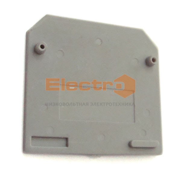 Заглушка клемника JXB 2,5/35 сірий Electro