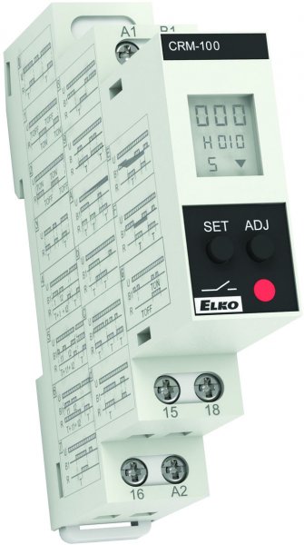 Цифровое реле CRM-100 UNI AC/DC 24-240 V ELKOep