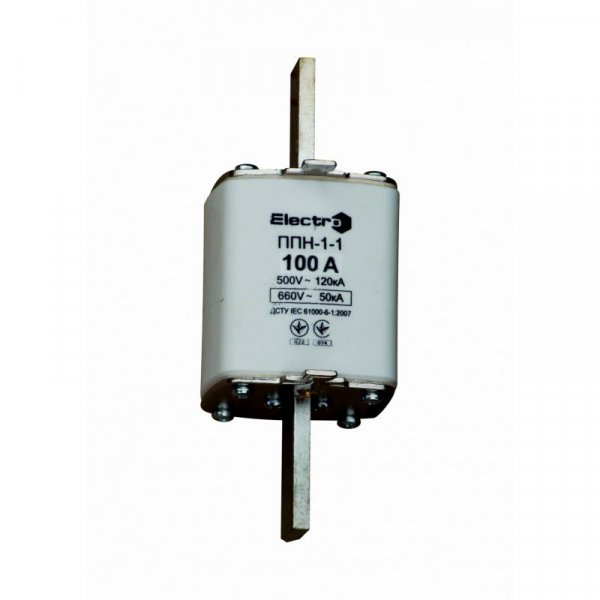 Плавка вставка запобіжника ППН-1-1, габарит 1, 250А, Electro