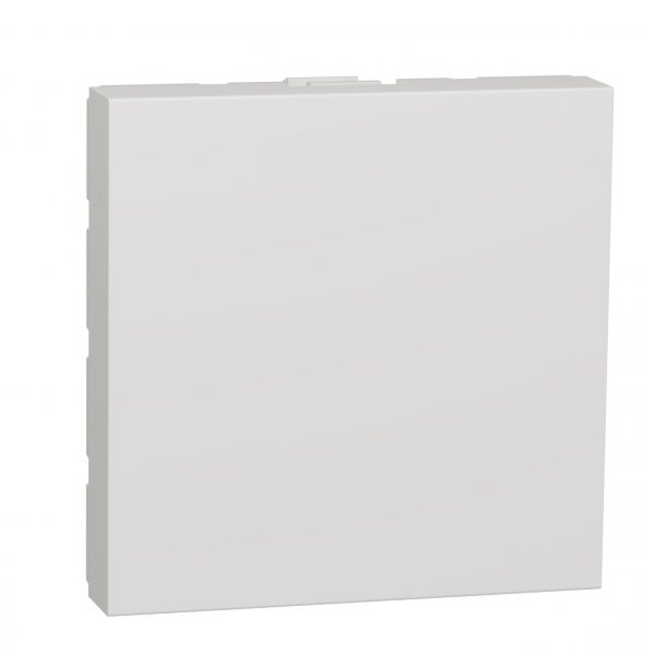 NU986618 Unica New Modular заглушка 45x45, 2 модуля, біла, Schneider