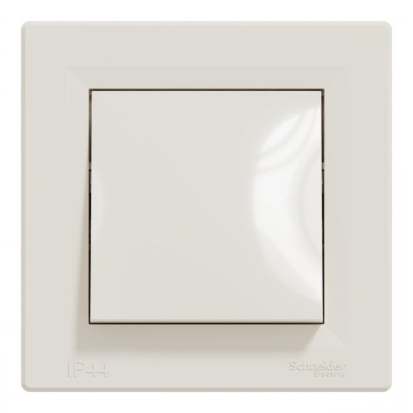EPH0100223 Вимикач одноклавішний крем IP44 Asfora Schneider Electric