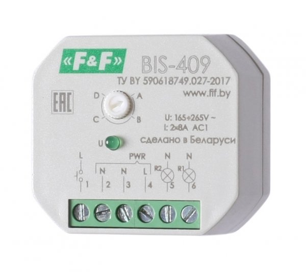 Імпульсне Реле BIS-409 10A 165÷265 AC F&F