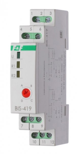 Реле импульсное BIS-419 16А 165÷265 В AC F&F