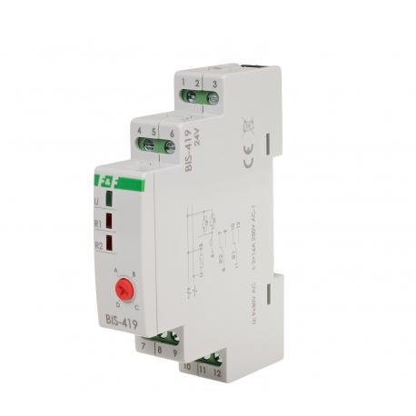 Реле импульсное BIS-419-24V 16А 9÷30 В AC/DC F&F