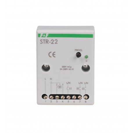 Реле управления роллетами STR-22 напряжение 230V AC F&F