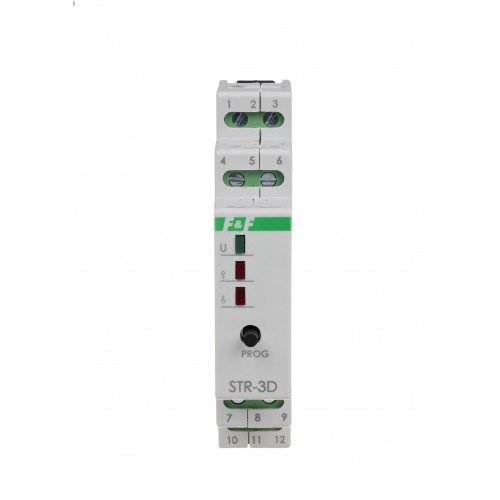Реле управления роллетами STR-3D 100÷265 V AC/DC  двухкнопочное F&F