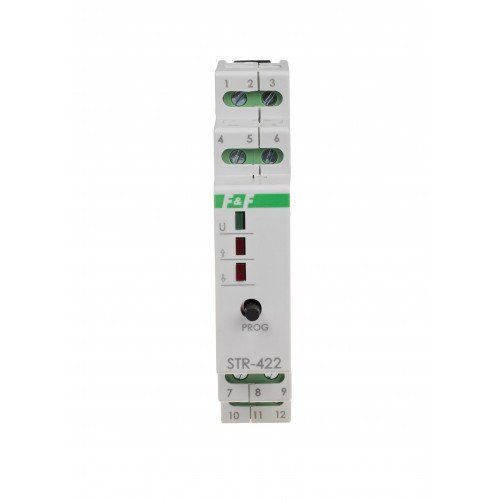 Реле управления роллетами STR-422 напряжение 230V AC однокнопочное F&F