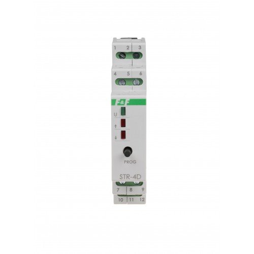 Реле управления роллетами STR-4D 10÷27 V DC двухкнопочное F&F