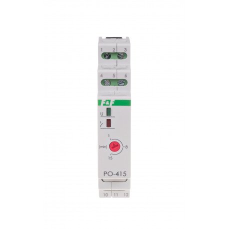 Реле часу PO-415-24V 10А 24 B AC/DC F&F