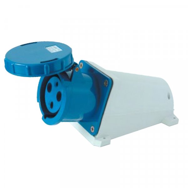 Розетка силова стаціонарна РС-133 2P+PE 63А 220В IP54 Electro