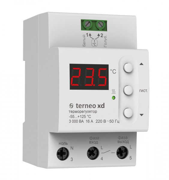 Терморегулятор Terneo xd 16A