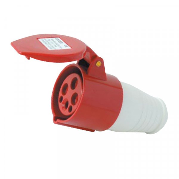 Розетка силовая переносная РC-224 3P+PE 32А 380В IP44 Electro
