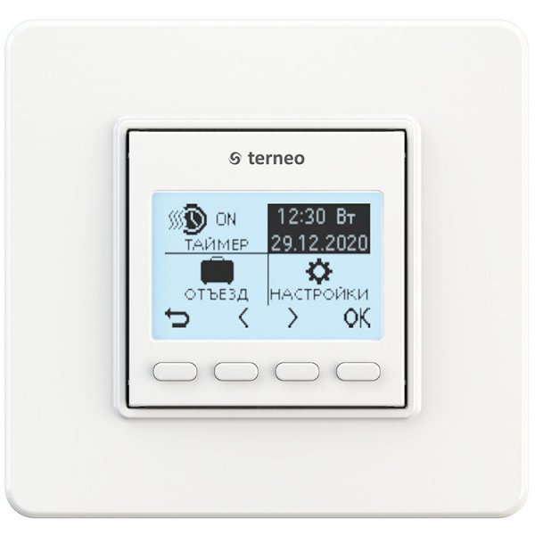 Терморегулятор terneo pro * білий без датчика температури підлоги